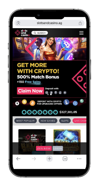 Slots and Casino - crypto bonus